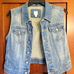 Lauren Conrad Denim Vest